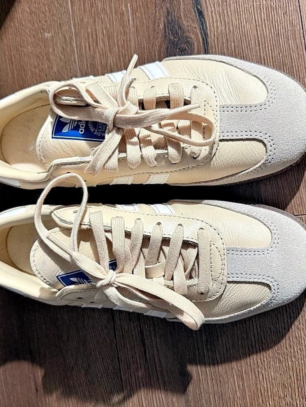 adidas Samba OG Magic Beige Cardboard Sneakers